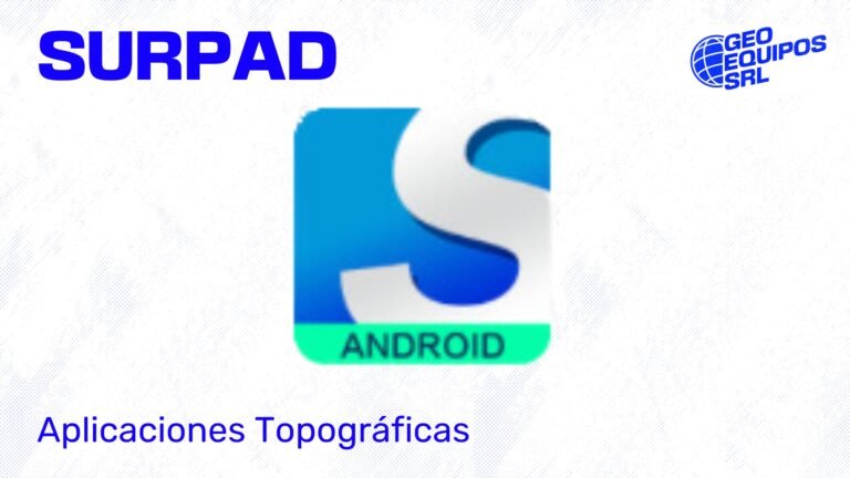 SURPAD: APLICACIONES TOPOGRÁFICAS