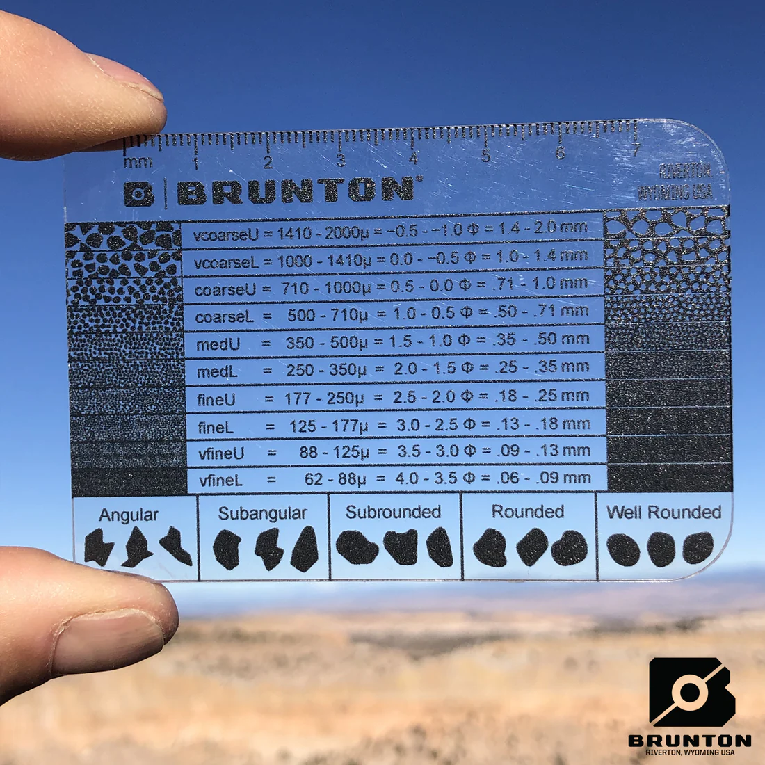 TARJETA DE CLASIFICACIÓN TAMAÑO DE GRANO BRUNTON (F-GRAINCARD) - Imagen 3