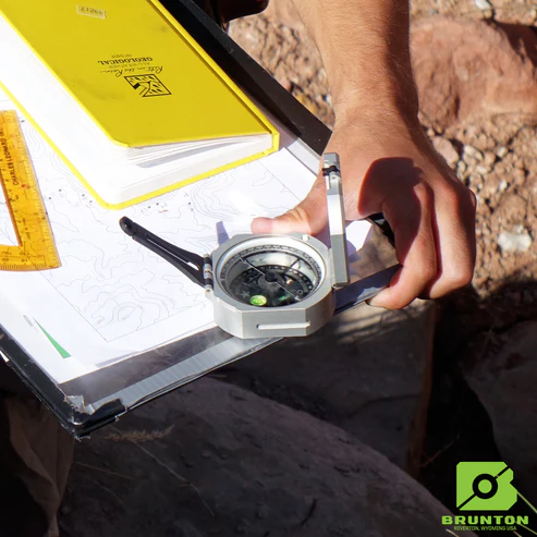 BRÚJULA BRUNTON ESTÁNDAR PLATEADA 0-360° 5020 - Imagen 6